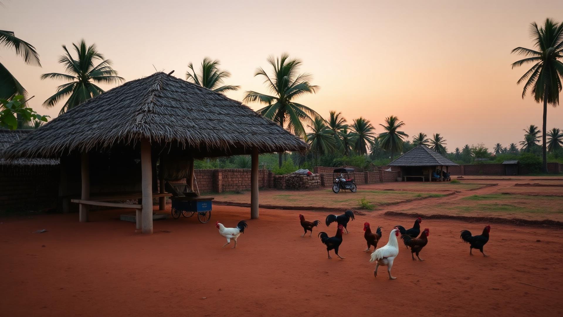 Andhra village farm